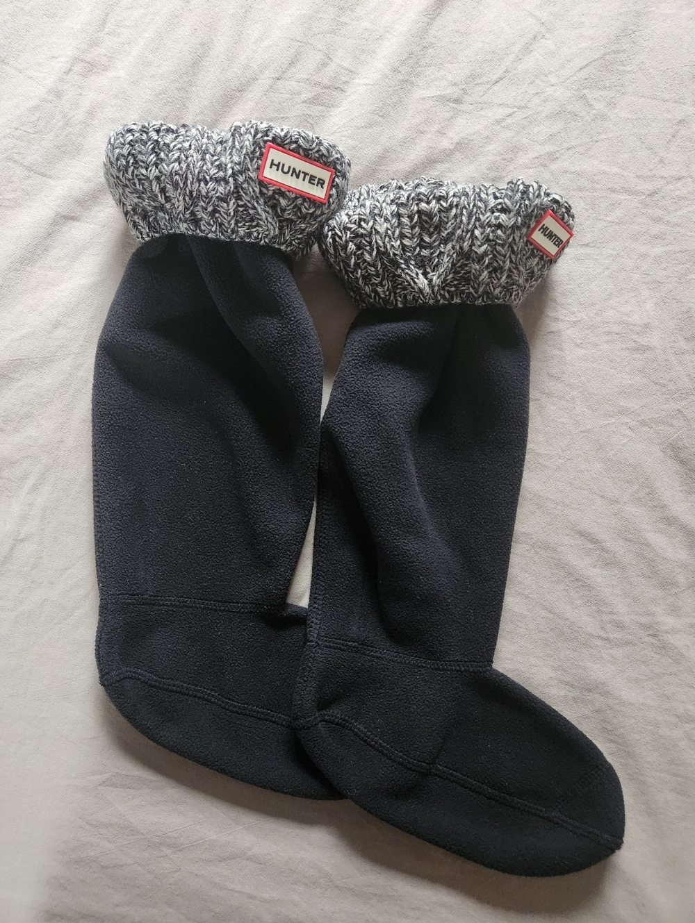 Hunter Waffle Fleece Tall Boot Socks - Size Medium (Women’s 5–7)